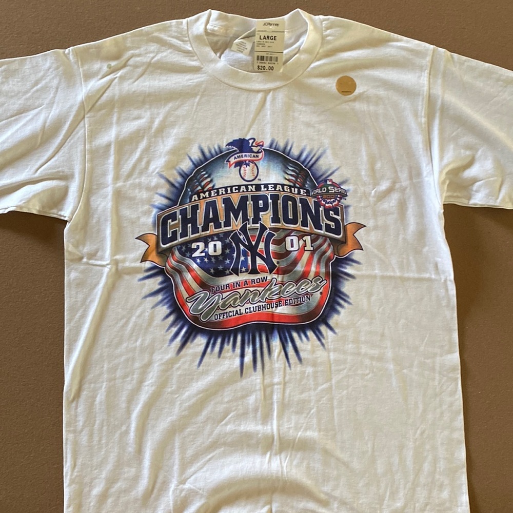Yankees 2001 World Series tee